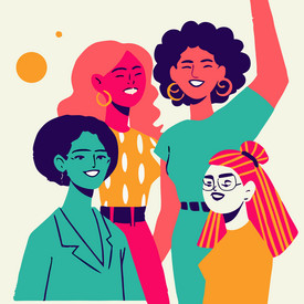 Symbolbild: Frauen im Fokus